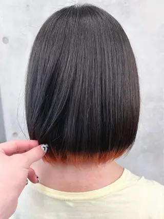 ミディアム ボブ/ゆるふわ ボブパーマ/とういのヘアスタイル