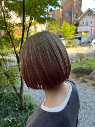 ショート 空 龍之介　　カラー 特化/レイヤーカットのヘアスタイル