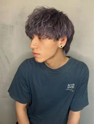 カラー メンズ 透明感カラー/ 髪質改善町田佑人のヘアスタイル