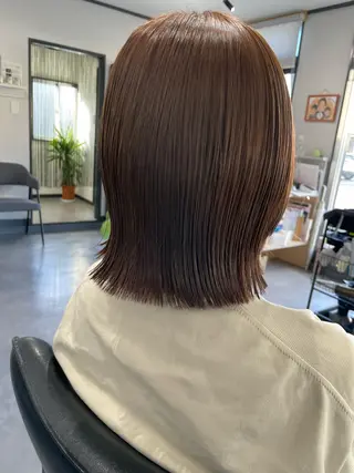ミディアム 町田 光瑠のヘアスタイル