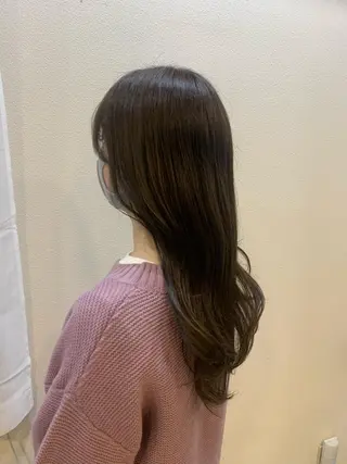 ロング カラー 韓国🇰🇷髪質改善 Chisaki치사키のヘアスタイル