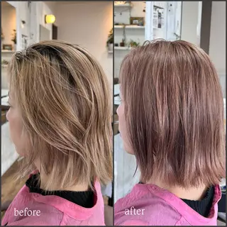 ミディアム kokua hair design／大西のヘアスタイル