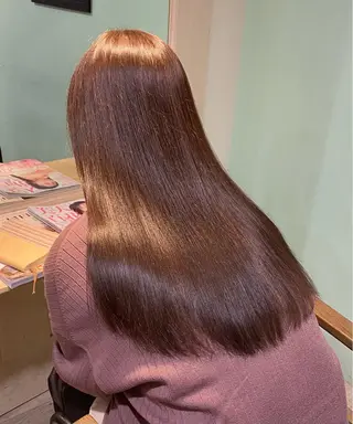 カラー マンツーマン施術🌷 透明感/HIKARIのヘアスタイル