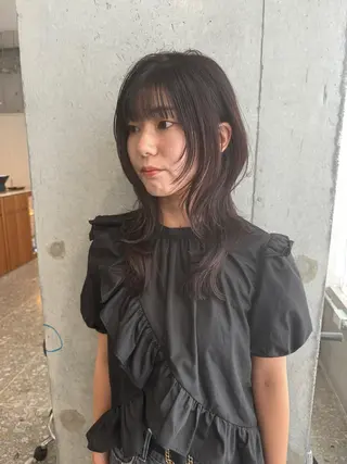 セミロング 伊藤 玄のヘアスタイル