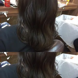ミディアム セミロング カラー 🟦髪質改善6年 💊YAMAMOTOのヘアスタイル