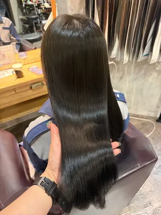 セミロング パーソナルカラー 診断🍀マリンのヘアスタイル