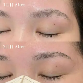 アイブロウ MAI˚୨୧⋆. エクステ⌇束感まつ毛のマツエク・マツパデザイン