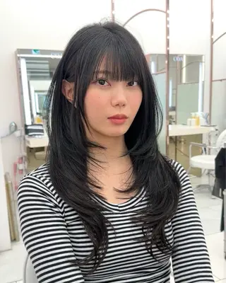 ロング yume. COA GINZAのヘアスタイル