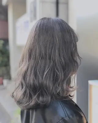 ミディアム カラー ✨髪質改善縮毛矯正✨ 宇田川修平のヘアスタイル