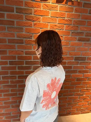 パーマ 武本 佑衣のヘアスタイル