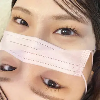 マツエク・マツパ アイブロウ プロカラーカレン 藤井寺店のマツエク・マツパデザイン
