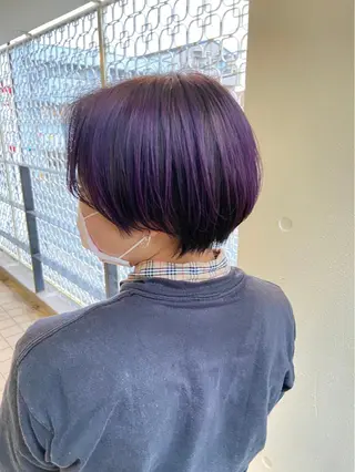 ショート ショートショートボブ うるはのヘアスタイル