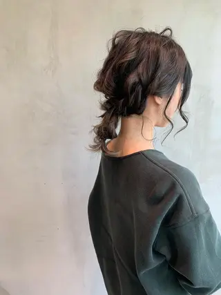ミディアム yui .のヘアスタイル