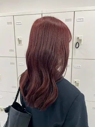 カラー 🍒renka🍒 ボブ/ショート/暖色のヘアスタイル