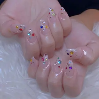 ネイル ANH ゴテゴテネイルのネイルデザイン