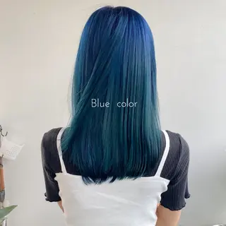 セミロング カラー 中屋恵美🎨 Designカラーのヘアスタイル