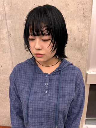 ミディアム カラー yuuna/ ハッシュカット🎀のヘアスタイル
