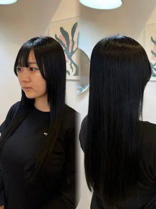セミロング カラー 【YARD.】橋本 稀乃のヘアスタイル