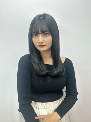 ロング 佐藤 蓮のヘアスタイル