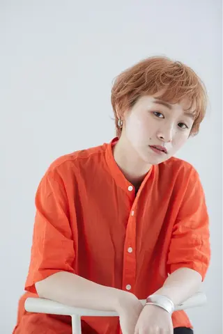ショート カラー パーマ ヘアアレンジ マツエク・マツパ SUZUNO🤎ボブ レイヤー🫧顔周りのヘアスタイル