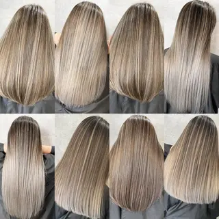セミロング カラー パーマ ヘアアレンジ ネイル マツエク・マツパ 井上 一平のヘアスタイル