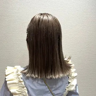 ミディアム カラー ♡ナナコ♡ レイヤー/艶髪のヘアスタイル