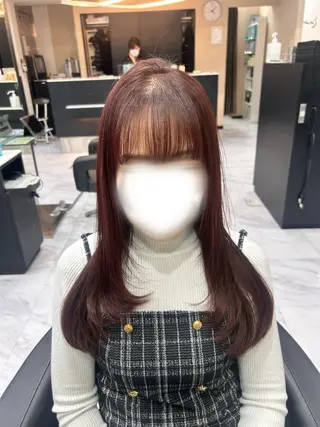カラー 🍊小川実里🍊 /カラーレイヤーのヘアスタイル