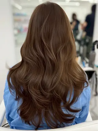 ロング カラー 🫧いちの 🫧のヘアスタイル
