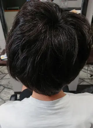 ショート CALTY JAPAN所属・安藤 博昭のヘアスタイル