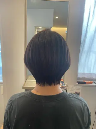 ショート 特化✨透明感カラー 白髪染め✨住田緋菜のヘアスタイル