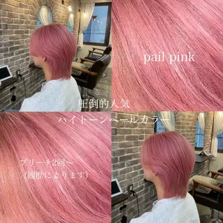カラー メンズ 🧸顔周りカット /透明感🎀のヘアスタイル