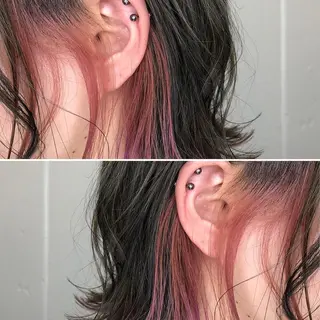 ショート カラー パーマ CARAT堺東 Aujua認定サロンのヘアスタイル