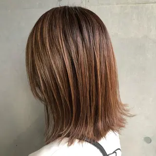 ミディアム Glanz hair 坂牛匠のヘアスタイル