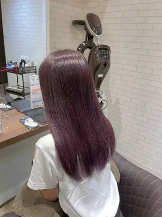 ロング カラー 土谷 楓のヘアスタイル