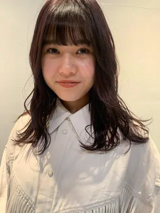ロング カラー RISAKO レイヤーカット🎀のヘアスタイル