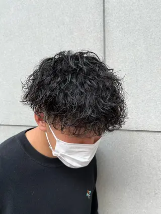 ショート パーマ メンズ 瀧野 翔吾【メンズ特化】のヘアスタイル