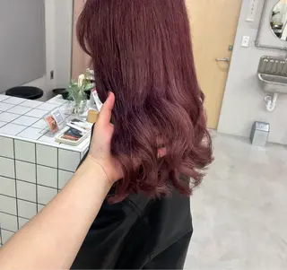 カラー chika/艶カラー /似合わせカラーのヘアスタイル