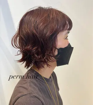 ショート パーマ 🦭era shiori🦭のヘアスタイル