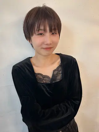 ショート 💛🤍U too e’s 鎌倉🧸のヘアスタイル