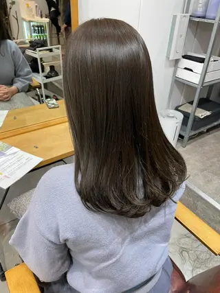 ロング 🦋顔周りカット/レ イヤー/ユリ🦋のヘアスタイル