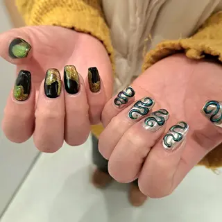 ネイル Nail mood デザイン持ち込みokのネイルデザイン