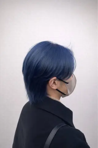 ショート カラー メンズ 艶カラー/ 江角愛理のヘアスタイル