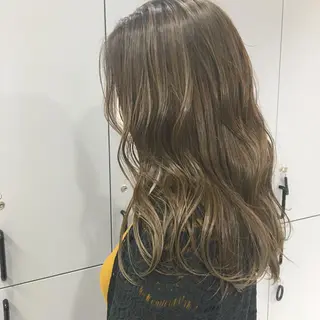 ロング カラー 狩野 羅夢のヘアスタイル