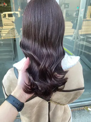 セミロング カラー ヘアアレンジ 🪞［公式］ UNITED横浜🪞のヘアスタイル