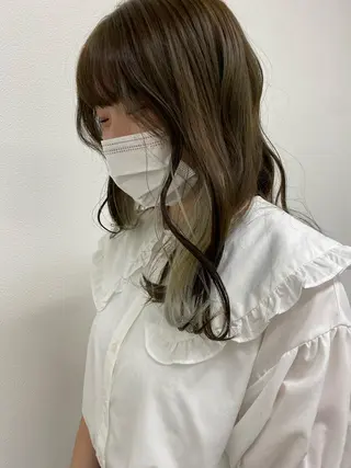 ロング 髪質改善韓国レイヤー SHIORI🦋のヘアスタイル