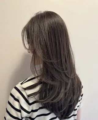 ロング カラー 原田 直哉のヘアスタイル