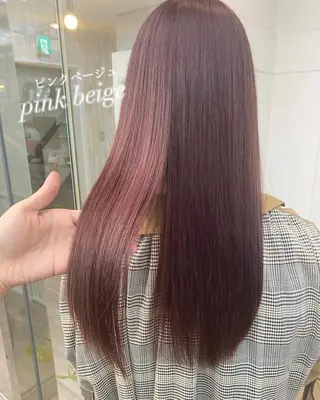 ロング カラー ☀️透明感color KURO☀️のヘアスタイル