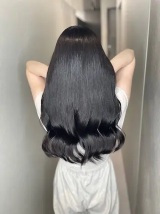 ロング カラー 今井 勝也のヘアスタイル