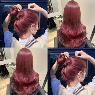 ロング カラー ブリーチなしカラー kana🐱のヘアスタイル