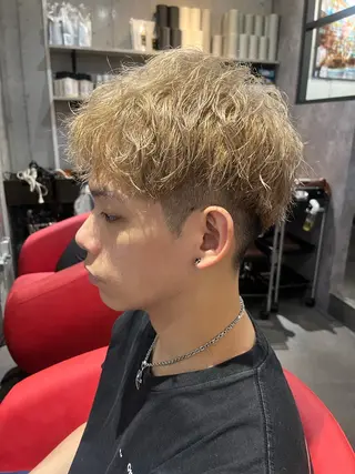 カラー メンズ 駅チカ【ali'i】 アリイ花崎友美☘のヘアスタイル